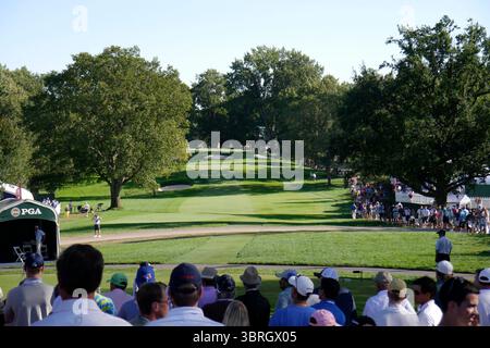 Am dritten Tag der PGA Championship 2013, Oak Hill Country Club, Rochester, New York, USA Picture Credit: Mark Newcombe / visionsingolf.com die 2013 PGA Championship, die 95. Ausgabe des Turniers, fand vom 8. Bis 11. August 2013 im Oak Hill Country Club (East Course) in Rochester, New York, statt. Stockfoto