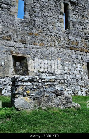 Alte Stufen, die den Pferdeblock bilden Stockfoto