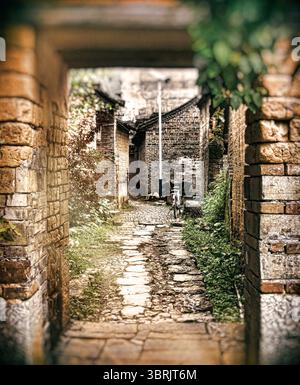 Touristenziel in guilin, wenn Sie china besuchen, um die chinesische Kultur zu lernen Stockfoto