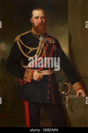 Ludwig Hofmann-Zeitz (1832-95) - Ludwig IV., Großherzog von Hessen (1837-1892) Stockfoto