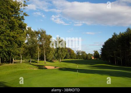 Forrest Pines GC, Lincolnshire, England. Abbildung des britischen Golfplatzes: Mark Newcombe / visionsingolf.com Stockfoto
