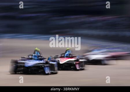 SETTE CAMARA Sergio (BH), Reservefahrerin des Nissan Formula E Teams, Porträtaufnahme beim Berliner ePrix, 13. Und 15. Runde der ABB FIA Formel E Weltmeisterschaft 2024-25, auf dem Tempelhof Airport Street Circuit vom 11. Bis 13. Juli 2025 in Berlin - Foto Eric Alonso / DPPI Stockfoto