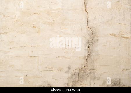 Alte Wand Hintergrund mit Rissen Stockfoto