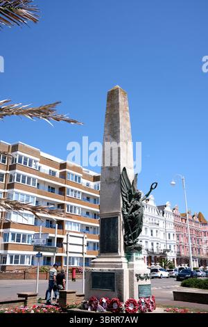 Kriegsdenkmal an der Küste, bexhill-on-Sea Seaside Town, East sussex, uk Stockfoto