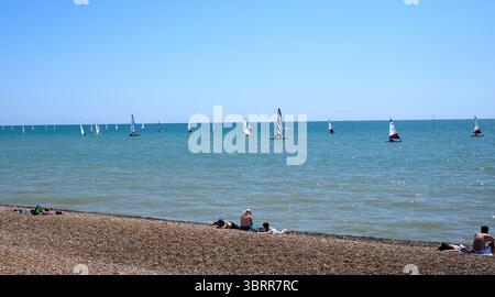 bexhill-on-Sea Seaside Town, East sussex, uk Stockfoto