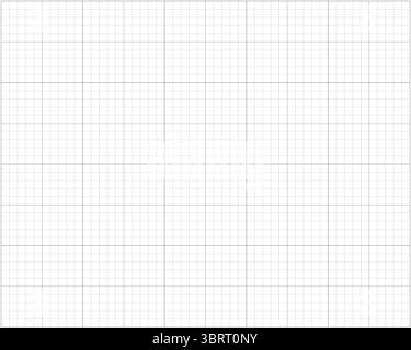 Quadratisches Rasterpapier. Notizbuchplatzhalter. Nahtloses mathematisches Muster. Grundriss der Bildungshintergründe. Typografie Mockup für die Herstellung von Notebooks Stock Vektor