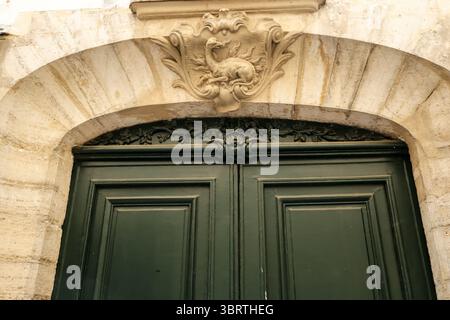 QUARTIER DE SAINT ANDRE DES ARTS Stockfoto
