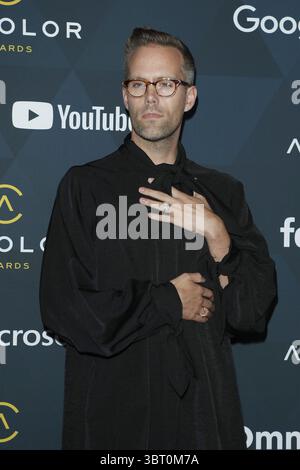 September 2019, Los Angeles, CA, USA: LOS ANGELES - 8. September: Justin Tranter bei den 13. ADCOLOR Awards im JW Marriott am 8. September 2019 in Los Angeles, CA (Credit Image: © Kathy Hutchins Via ZUMA Wire) Stockfoto