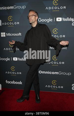 September 2019, Los Angeles, CA, USA: LOS ANGELES - 8. September: Justin Tranter bei den 13. ADCOLOR Awards im JW Marriott am 8. September 2019 in Los Angeles, CA (Credit Image: © Kathy Hutchins Via ZUMA Wire) Stockfoto