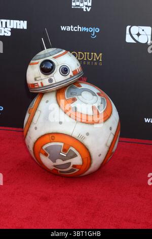 September 2019, Los Angeles, CA, USA: LOS ANGELES - 13. September: BB8 bei den Saturn Awards 2019 im Avalon Hollywood am 13. September 2019 in Los Angeles, CA (Credit Image: © Kathy Hutchins Via ZUMA Wire) Stockfoto