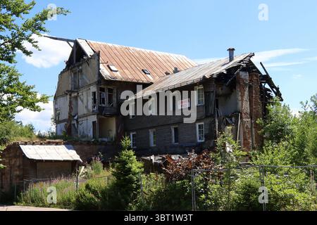 Ein Fall für die Mietsperre Stockfoto