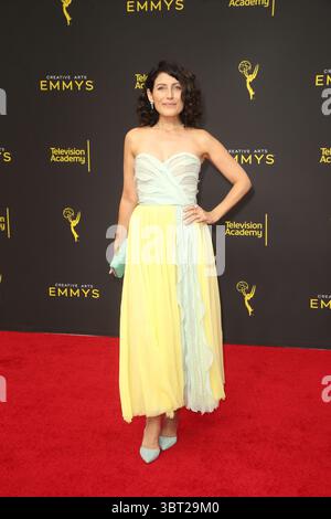 15. September 2019, La, USA: Lisa Edelstein kommt am 15. September 2019 in Los Angeles, USA bei den 71. Annual Primetime Creative Arts Emmy Awards am 2. Tag im Microsoft Theater an (Credit Image: © Famous/Ace Pictures via ZUMA Press) Stockfoto
