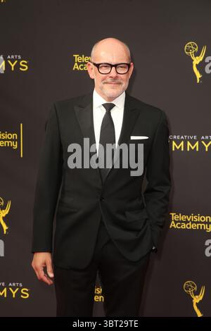 15. September 2019, La, Vereinigte Staaten von Amerika: Rob Corddry kommt am 15. September 2019 bei den 71. Annual Primetime Creative Arts Emmy Awards am 2. Tag im Microsoft Theater in Los Angeles, USA (Credit Image: © Famous/Ace Pictures via ZUMA Press) Stockfoto