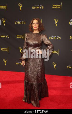 15. September 2019, La, USA: Maya Rudolph kommt am 15. September 2019 im Microsoft Theater in Los Angeles, USA bei den 71. Annual Primetime Creative Arts Emmy Awards, Tag 2, an (Credit Image: © Famous/Ace Pictures via ZUMA Press) Stockfoto
