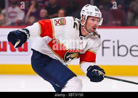 19. September 2019: Sehen Sie sich den rechten Flügel der Florida Panthers Troy Brouwer (22) bei den Florida Panthers im Bell Centre in Montreal, Quebec an. David Kirouac/CSM(Credit Image: &Copy; David Kirouac/CSM via ZUMA Wire) Stockfoto