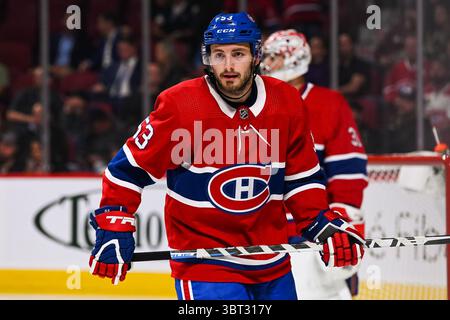 19. September 2019: Der Verteidiger Victor Mete (53) der Montreal Canadiens während des Vorsaisonspiels der Florida Panthers bei Montreal Canadiens im Bell Centre in Montreal, Québec. David Kirouac/CSM(Credit Image: &Copy; David Kirouac/CSM via ZUMA Wire) Stockfoto
