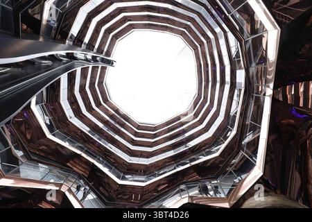 28. August 2019: Das Schiff befindet sich zwischen der 30th und 34th Street und der 10th und 11th Avenue, im Herzen von Hudson Yards, dem neuen Viertel von Manhattan (Credit Image: © Memo Garcia / Vwpics/VW Pics Via ZUMA Wire) Stockfoto