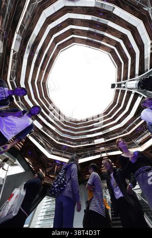 28. August 2019: Das Schiff befindet sich zwischen der 30th und 34th Street und der 10th und 11th Avenue, im Herzen von Hudson Yards, dem neuen Viertel von Manhattan (Credit Image: © Memo Garcia / Vwpics/VW Pics Via ZUMA Wire) Stockfoto