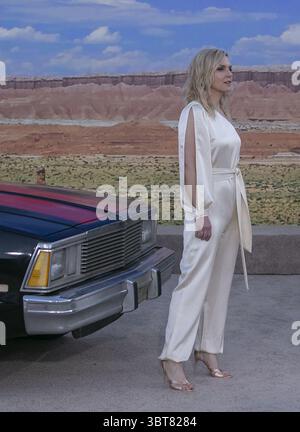 7. Oktober 2019, Westwood, Kalifornien, Vereinigte Staaten von Amerika: Rhea Seehorn kommt am Montag, den 7. Oktober 2019 im Regency Village in Westwood, Kalifornien an. El Camino: A Breaking Bad Movie Premiere. JAVIER ROJAS/PI (Bild: © Prensa Internacional Via ZUMA Wire) Stockfoto