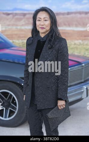 7. Oktober 2019, Westwood, Kalifornien, Vereinigte Staaten von Amerika: Judy Rhee kommt am Montag, 7. Oktober 2019 im Regency Village in Westwood, Kalifornien an. El Camino: A Breaking Bad Movie Premiere. JAVIER ROJAS/PI (Bild: © Prensa Internacional Via ZUMA Wire) Stockfoto