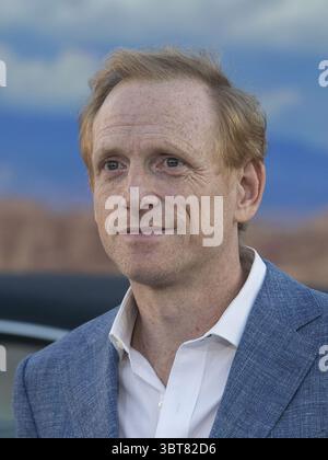 7. Oktober 2019, Westwood, KALIFORNIEN, VEREINIGTE STAATEN VON AMERIKA: Scott Shepherd kommt am Montag, 7. Oktober 2019 im Regency Village in Westwood, Kalifornien an. El Camino: A Breaking Bad Movie Premiere. JAVIER ROJAS/PI (Bild: © Prensa Internacional Via ZUMA Wire) Stockfoto