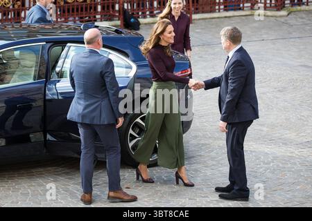 9. Oktober 2019, London, Vereinigtes Königreich: Besuch der Herzogin von Cambridgeâ im Angela Marmont Centre for UK Biodiversity im Natural History Museumâ..mit: Herzogin von Cambridge.Wo: London, Vereinigtes Königreich.Wann: 09. Oktober 2019.Credit: >..**NUR VERFÜGBAR FÜR DIE USA* (Credit Image: © Plaa/WENN via ZUMA Press) Stockfoto