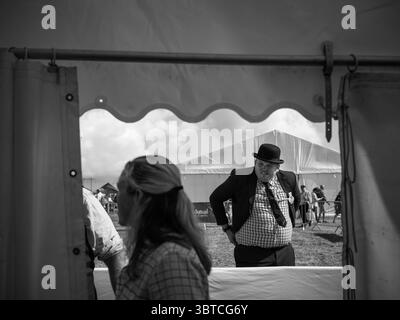 Stithians Show Cornwall Juli 2025 Stockfoto