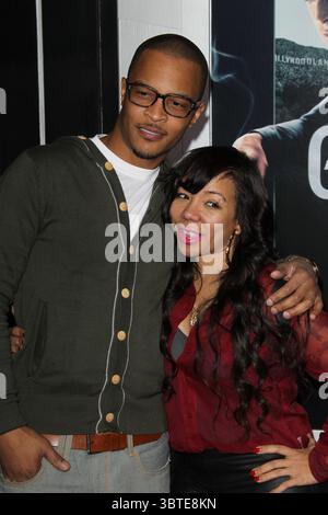 HOLLYWOOD, KALIFORNIEN - 07. JANUAR: T.I. Tiny kommt bei der Premiere von „Gangster Squad“ in Los Angeles am 7. Januar 2013 in Grauman's Chinese Theatre in Hollywood, Kalifornien. Leute: T.I. Tiny. (Bild: © SMG Via ZUMA Wire) Stockfoto