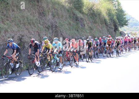 TOUR DE FRANCE 2020- UCI Cycling World Tour unter Virusausbruch. Etappe 17. Von Grenoble nach Meribel am 16. September 2020, Grenoble, Frankreich. . (Foto: Pierre Teyssot/ESPA-Images)(Credit Image: &Copy; ESPA Photo Agency/CSM via ZUMA Wire) Stockfoto