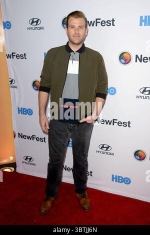 Oktober 2019, New York, NY, USA: 23. Oktober 2019 New York City. Scott Evans nahm am 23. Oktober 2019 an der Filmvorführung von Ã Sell by' beim New York LGBTQ Film Festival Teil. (Foto: © Kristin Callahan/Ace Pictures via ZUMA Press) Stockfoto