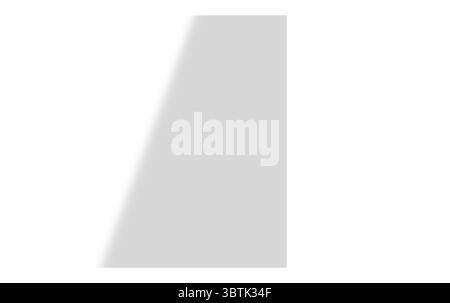 Schatten von Fenstern, Öffnungen und tropischen Pflanzen. Hochwertige Schatten. Vektorabbildung Ai- und EPS-Datei. Stock Vektor