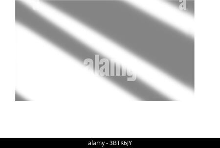 Schatten von Fenstern, Öffnungen und tropischen Pflanzen. Hochwertige Schatten. Vektorabbildung Ai- und EPS-Datei. Stock Vektor