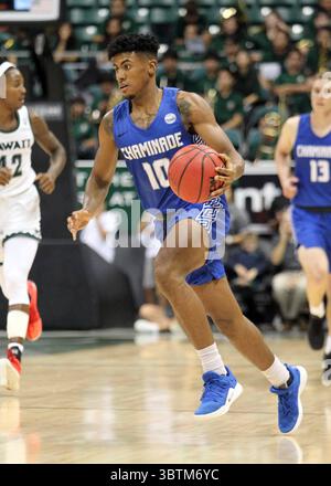 30. Oktober 2019 - Chaminade Silverswords Wächter Tyler Cartaino #13 ...