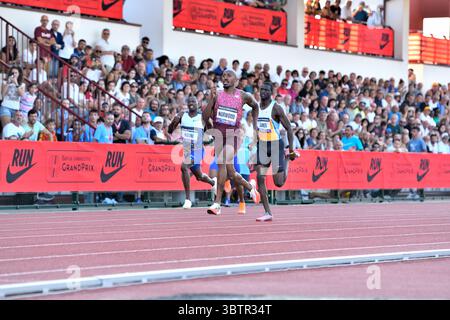 Brescia, Italien. Juli 2025. NORWOOD Vernon (USA) während des Grand Prix di Brescia, internationales Leichtathletikspiel in Brescia, Italien, 15. Juli 2025 Credit: Independent Photo Agency/Alamy Live News Stockfoto