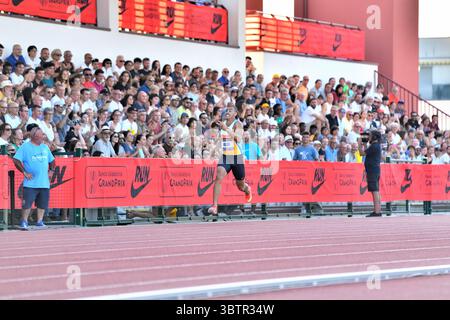 Brescia, Italien. Juli 2025. HALTER Reece (aus) während des Grand Prix di Brescia, internationales Leichtathletikspiel in Brescia, Italien, 15. Juli 2025 Credit: Independent Photo Agency/Alamy Live News Stockfoto