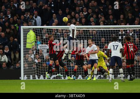 Während des Barclays Premier League-Spiels zwischen Tottenham Hotspur und Bournemouth im Tottenham Hotspur Stadium in London, England. Am 30. November 2019. (Foto von AFS/Espa-Images)(Credit Image: &Copy; ESPA Photo Agency/CSM via ZUMA Wire) Stockfoto