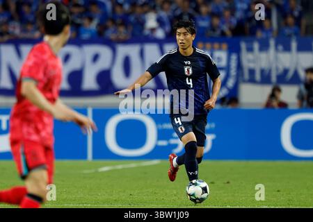 Yongin, Südkorea. Juli 2025. Taiyo Koga (JPN) Fußball/Fußball : EAFF E-1 Fußball Meisterschaft 2025 Männer Spiel zwischen Japan und Südkorea im Yongin Mireu Stadium in Yongin, Südkorea . Quelle: AFLO/Alamy Live News Stockfoto