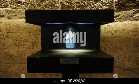 Im Inneren des Maiden Tower. Baku, Aserbaidschan. Stockfoto