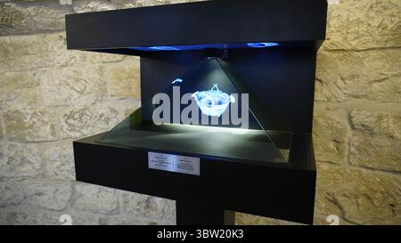 Im Inneren des Maiden Tower. Baku, Aserbaidschan. Stockfoto