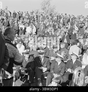 Aktuell 41 - 2 - 1969: SIF/Ham-kam gegen das Halbfinale im Cup zwischen Strømsgodset und Ham-kam endete mit 0:0 im Marienlyst-Stadion in Drammen. Es wird also ein Rematch geben. Es wird in Hamar gespielt. Foto: Ivar Aaserud / aktuell / NTB ***FOTO NICHT VERARBEITET*** *Text wird automatisch übersetzt* Stockfoto