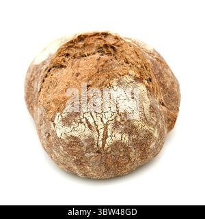 Sauerteig gesäuertes rundes Malzbrot mit verschiedenen Samen Stockfoto