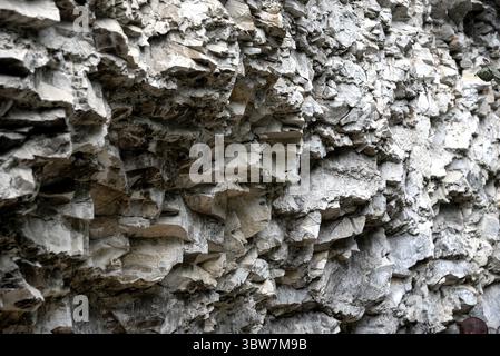 Naturstein Textur Hintergrundmuster Nahaufnahme Stockfoto