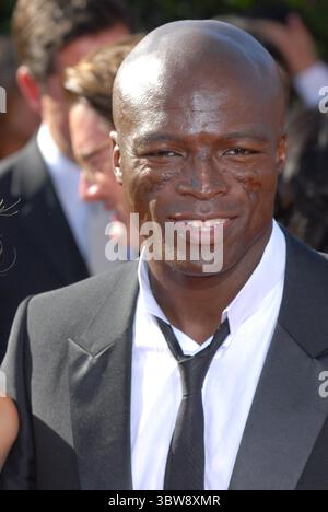 September 2007 – Los Angeles, Kalifornien, USA – 16. September 2007 – Los Angeles, Kalifornien – Seal. 59. Jährliche Primetime Emmy Awards im Shrine Auditorium. Foto: Charles Harris/AdMedia (Foto: © Glenn Weiner/ZUMA Wire) Stockfoto
