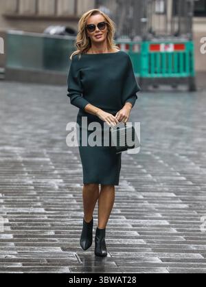 29. September 2020, London, Vereinigtes Königreich: Amanda Holden verlässt die Global Radio Studios in London. (Credit Image: © Brett Cove/SOPA Images via ZUMA Wire) Stockfoto