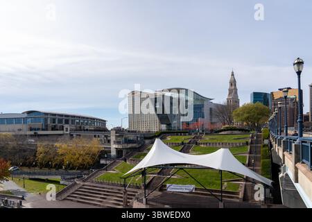 Connecticut Science Center in Hartford, Connecticut, USA Stockfoto