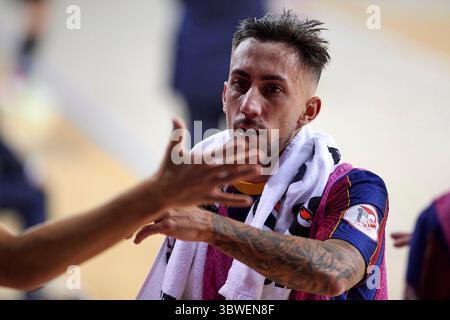 22. Dezember 2020, Barcelona, Spanien: Joselito vom FC Barcelona während des LNFS-Spiels zwischen dem FC Barcelona und Pescados Ruben Burela im Palau Blaugrana in Barcelona. (Kreditbild: © Gerard Franco/DAX via ZUMA Wire) Stockfoto