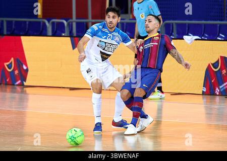 22. Dezember 2020, Barcelona, Spanien: Joselito vom FC Barcelona während des LNFS-Spiels zwischen dem FC Barcelona und Pescados Ruben Burela im Palau Blaugrana in Barcelona. (Kreditbild: © Gerard Franco/DAX via ZUMA Wire) Stockfoto