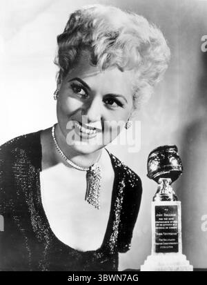 Judy Holliday Smiling Portrait (Foto: © Movie Star News via ZUMA Press Wire Service) Stockfoto