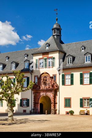 Schloss Bad Homburg, Innenhof, Deutschland, Hessen, Bad Homburg vor der Höhe Stockfoto