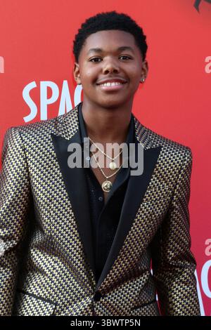 12. Juli 2021, Los Angeles, CA, USA: LOS ANGELES - JUL 12: Cedric Joe at the Space Jam: A New Legacy Premiere am Microsoft Theater am 12. Juli 2021 in Los Angeles, CA (Credit Image: © Kathy Hutchins via ZUMA Wire) Stockfoto